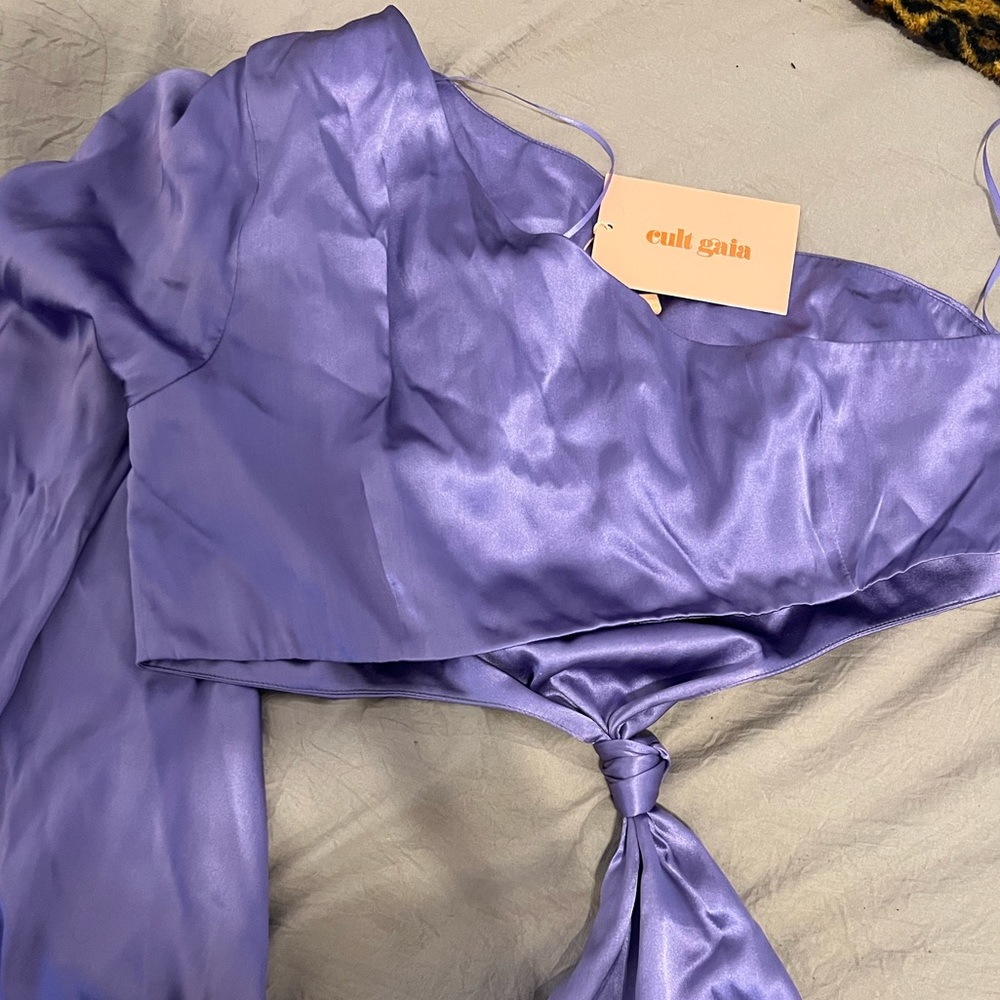 Cult Gaia Lucy Dress in Amethyst - Picture 4 of 5